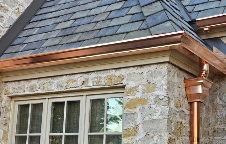 Copper Gutters