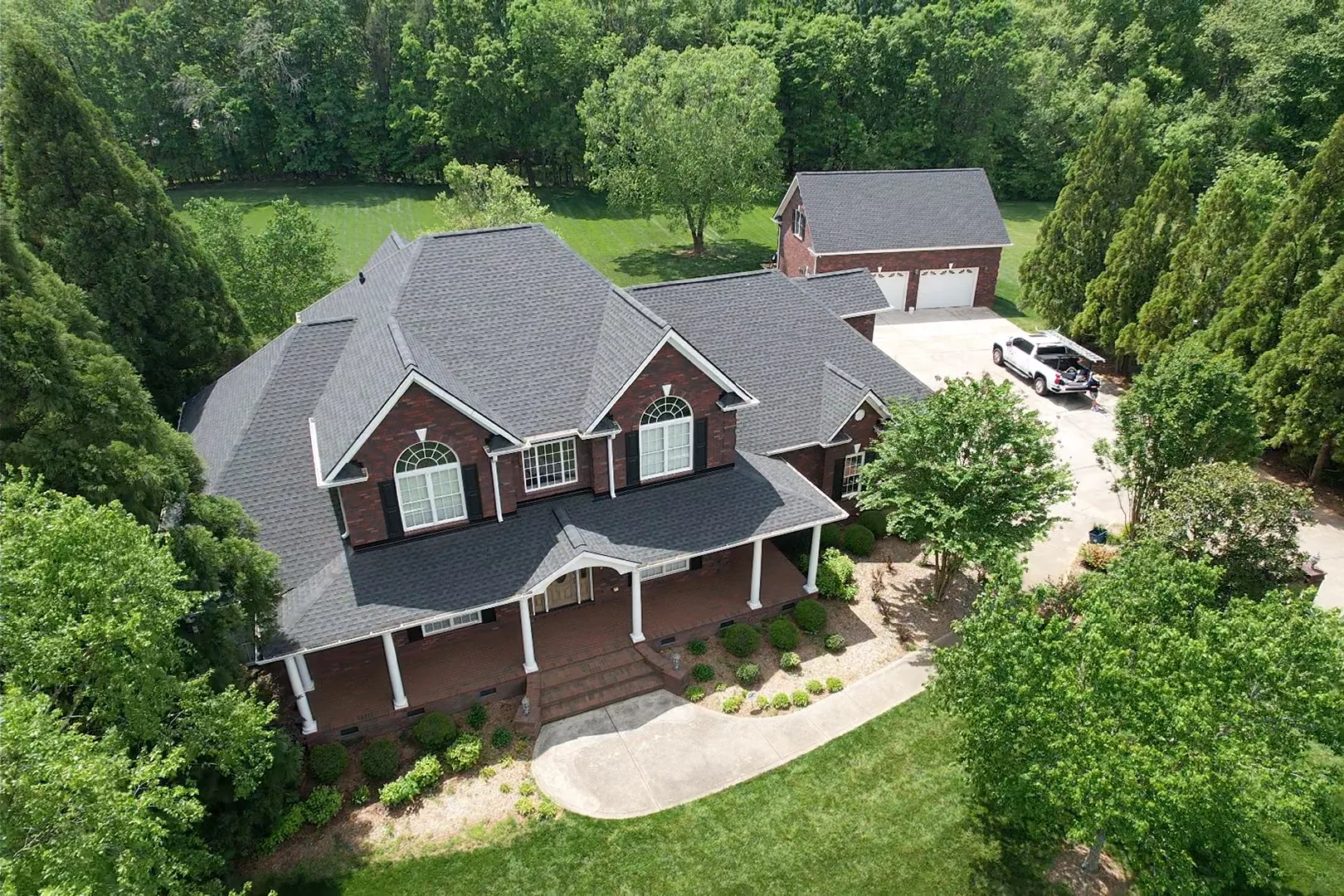 Drone Roof Detail