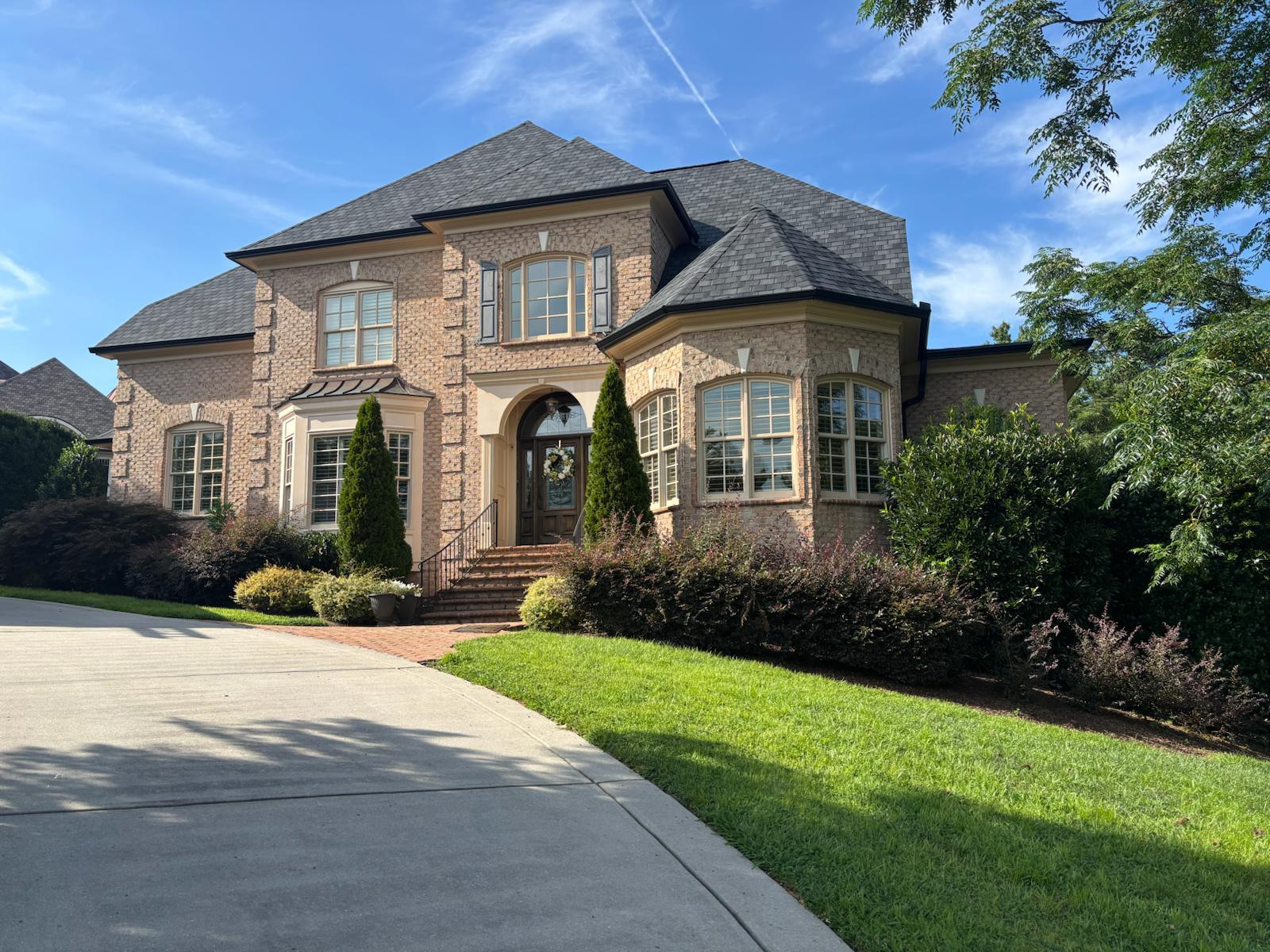 Completed residential roof by Persevere Roofing